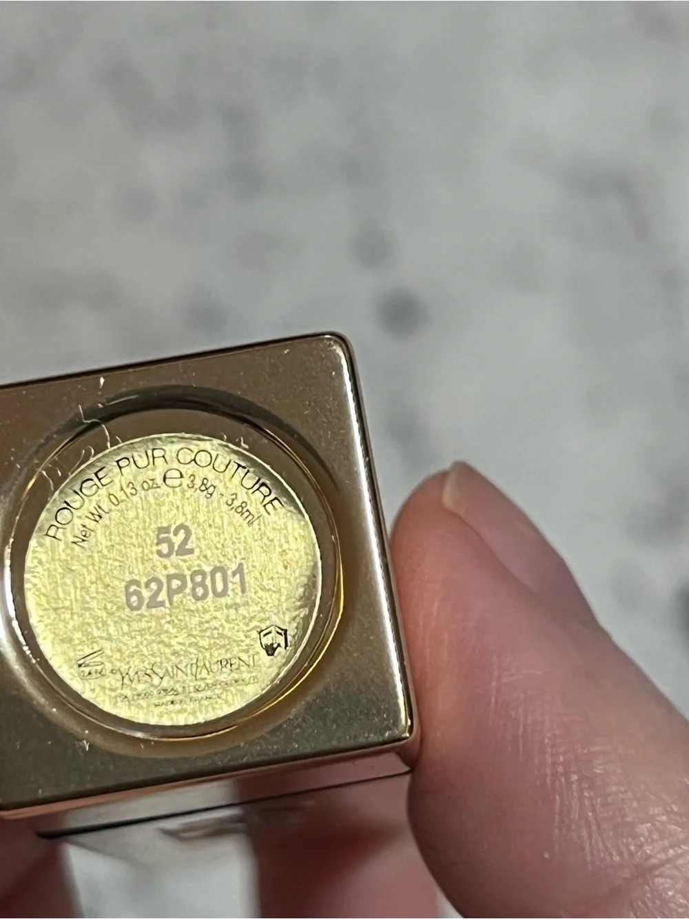 Ysl Yves Saint Laurent Rouge Pur Couture Lipstick 52 ROUGE ROSE